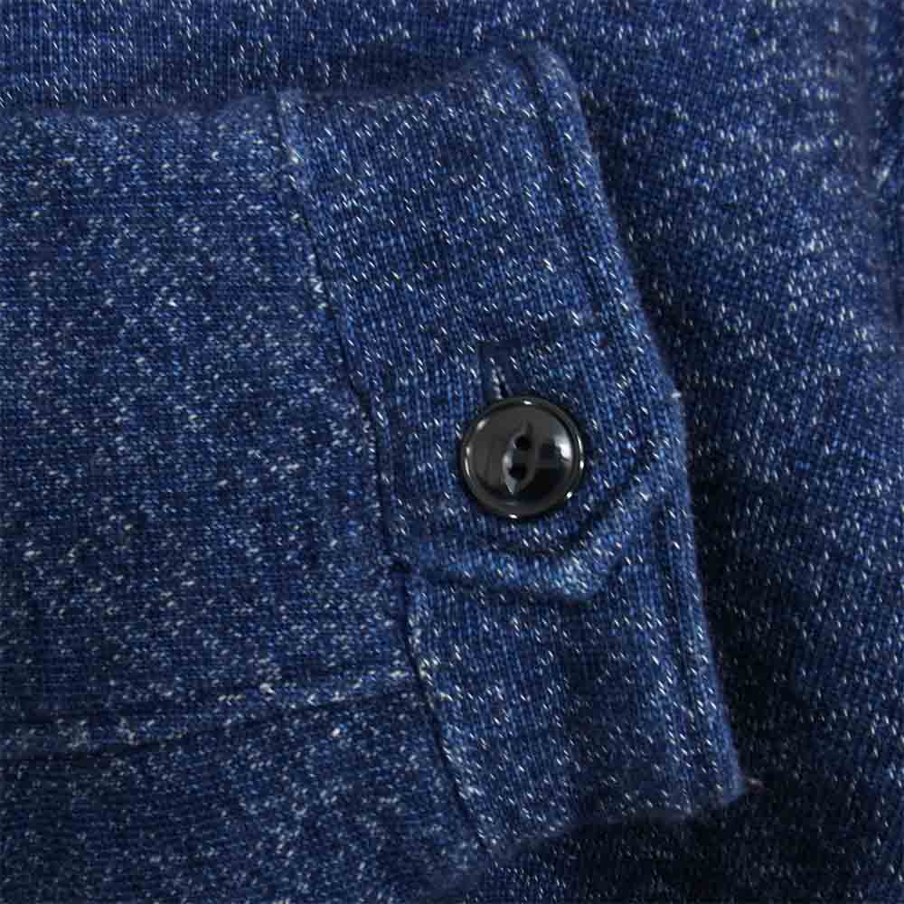 THE FLAT HEAD ザフラットヘッド SWJ-01W インディゴ スウェット ジャケット インディゴブルー系 L【中古】