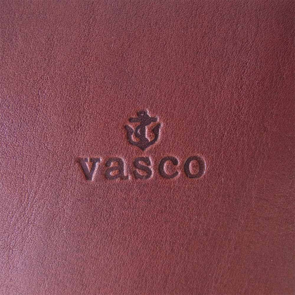 ヴァスコ LEATHER GARCON 2WAY BAG レザー ギャルソン クラッチ ショルダー バッグ ブラウン系【新古品】【未使用】【中古】