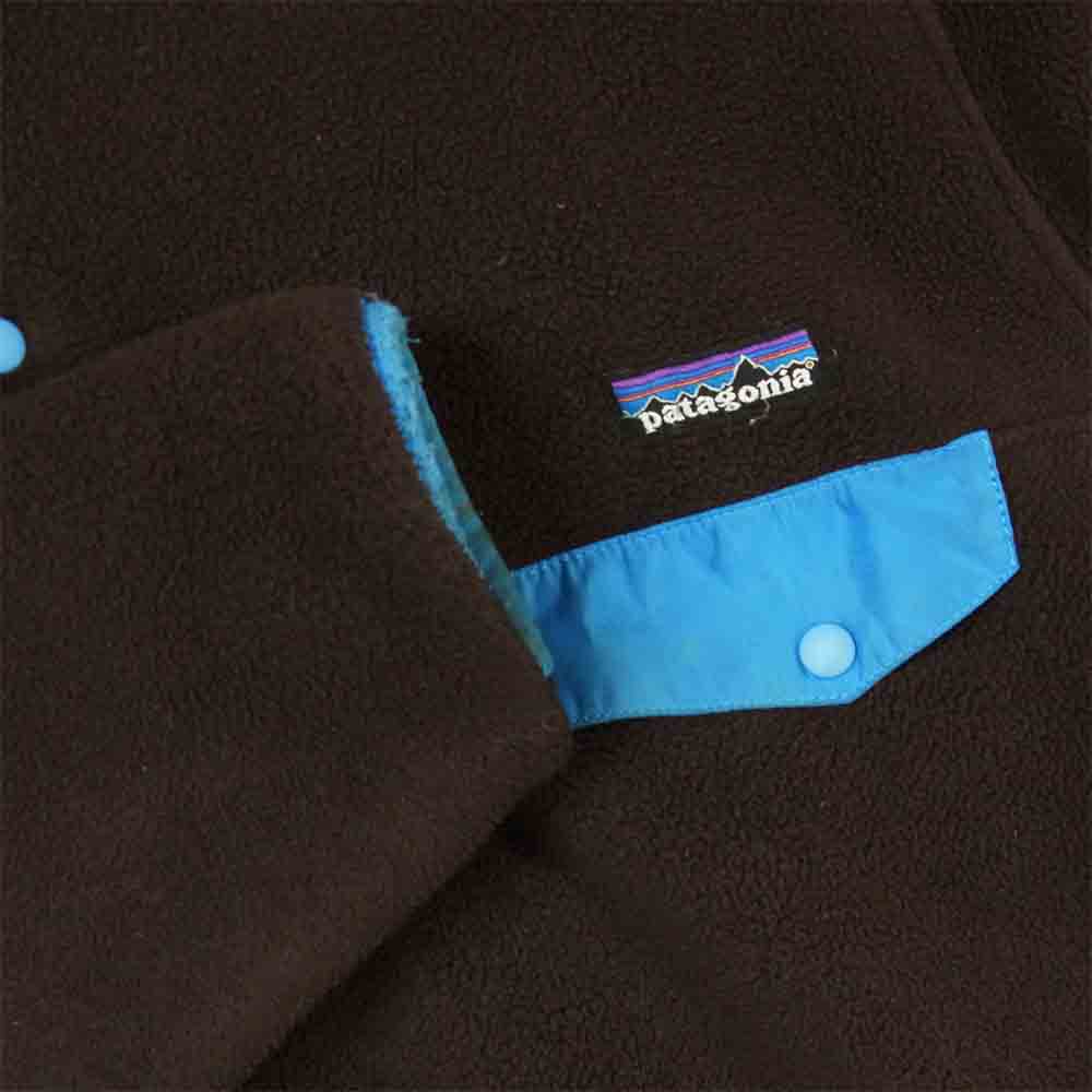 patagonia パタゴニア 25450F0 SYNCHILLA シンチラ スナップT フリース プルオーバー ジャケット ダークブラウン系 S【中古】