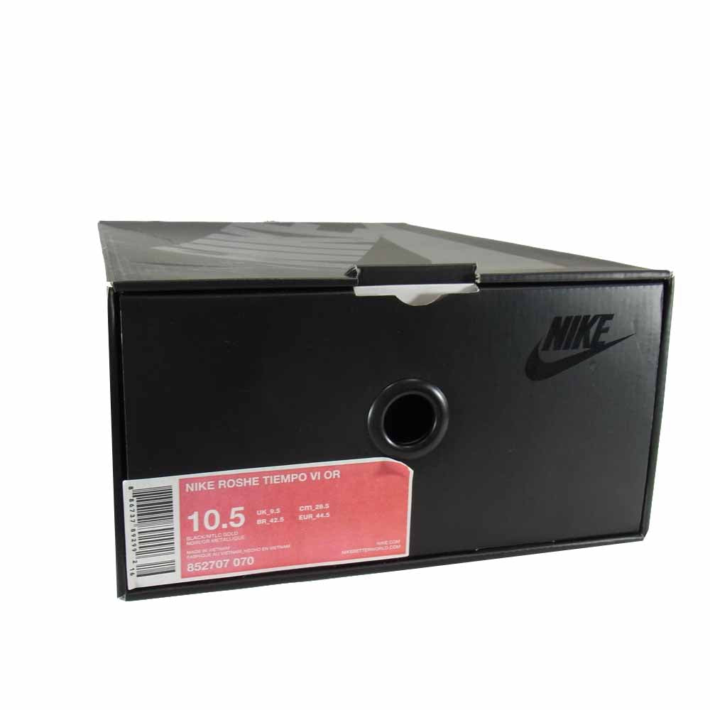 NIKE ナイキ 852707-070 ROSHE TIEMPO VI OR ローシ ティエンポ ブラック系 28.5【美品】【中古】