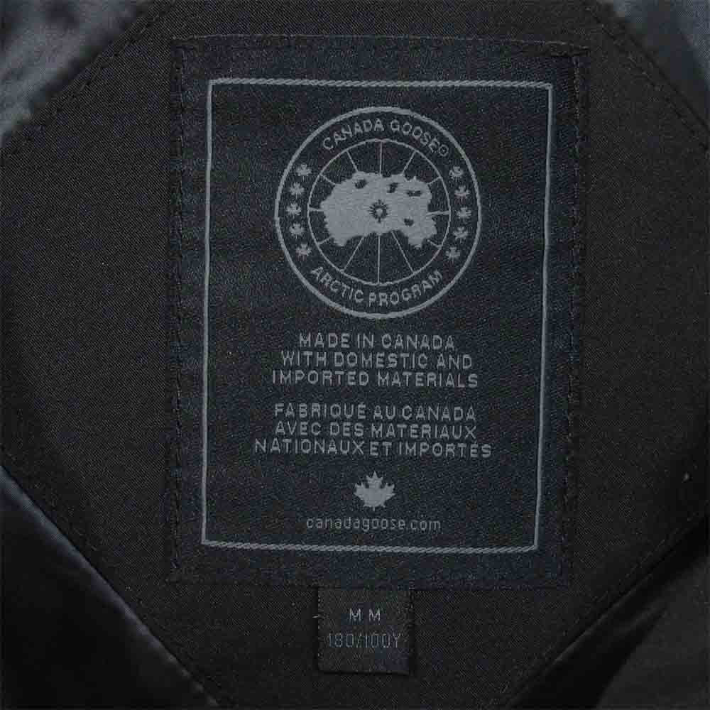 CANADA GOOSE カナダグース 4550MB BLACK LABEL ブラックレーベル MAITLAND PARKA メイトランド パーカー ブラック系 M【美品】【中古】