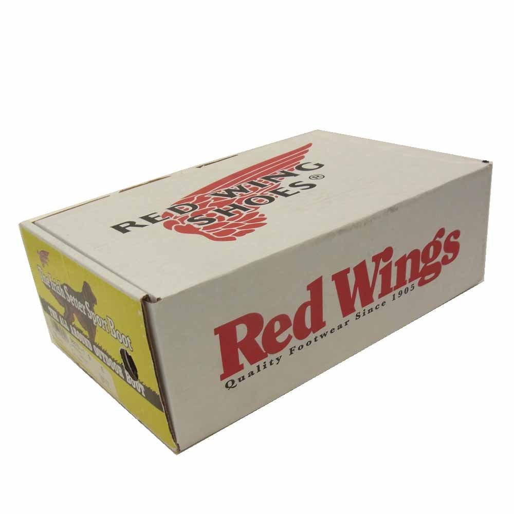 RED WING レッドウィング 8875 四角犬復刻 アイリッシュセッター ワークブーツ エンジ系 US 9【美品】【中古】