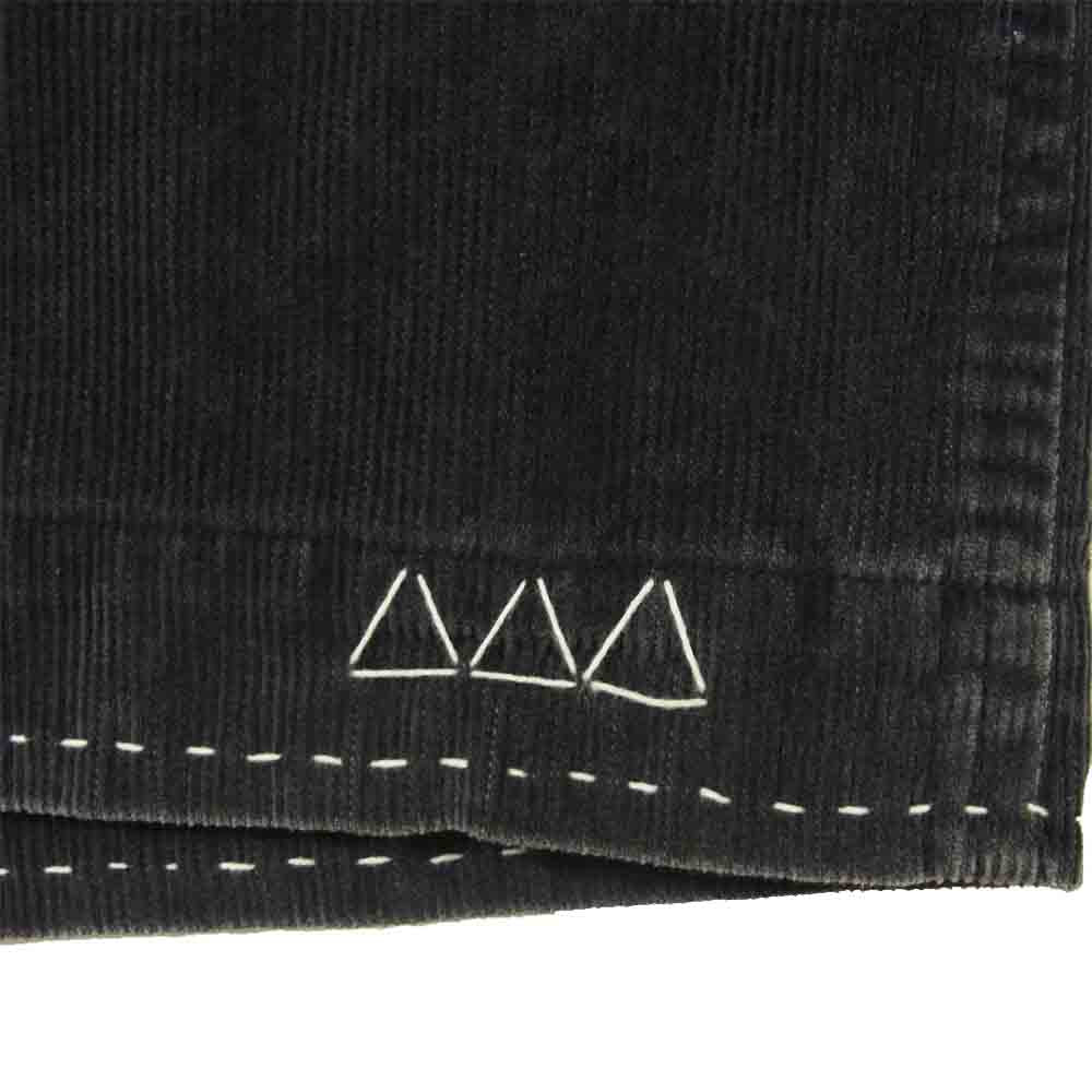 VISVIM ビズビム 12AW SANJURO KIMONO D.K. コーデュロイ 羽織 ジャケット コットン 日本製 ダークグレー系 2【中古】