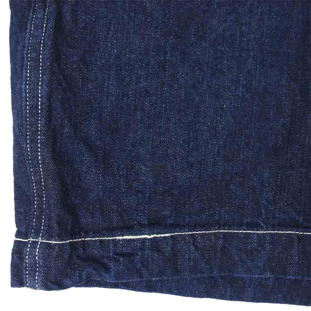 The REAL McCOY'S ザリアルマッコイズ JOE McCOY ジョー マッコイ 8HOUR UNION ボタンフライ デニム ショーツ インディゴブルー系【中古】