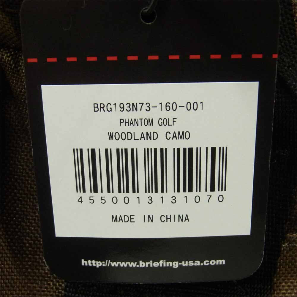 BRIEFING ブリーフィング BRG193N73 PHANTOM GOLF ファントム ゴルフ 3WAYボストンバッグ バックパック カーキ系【新古品】【未使用】【中古】
