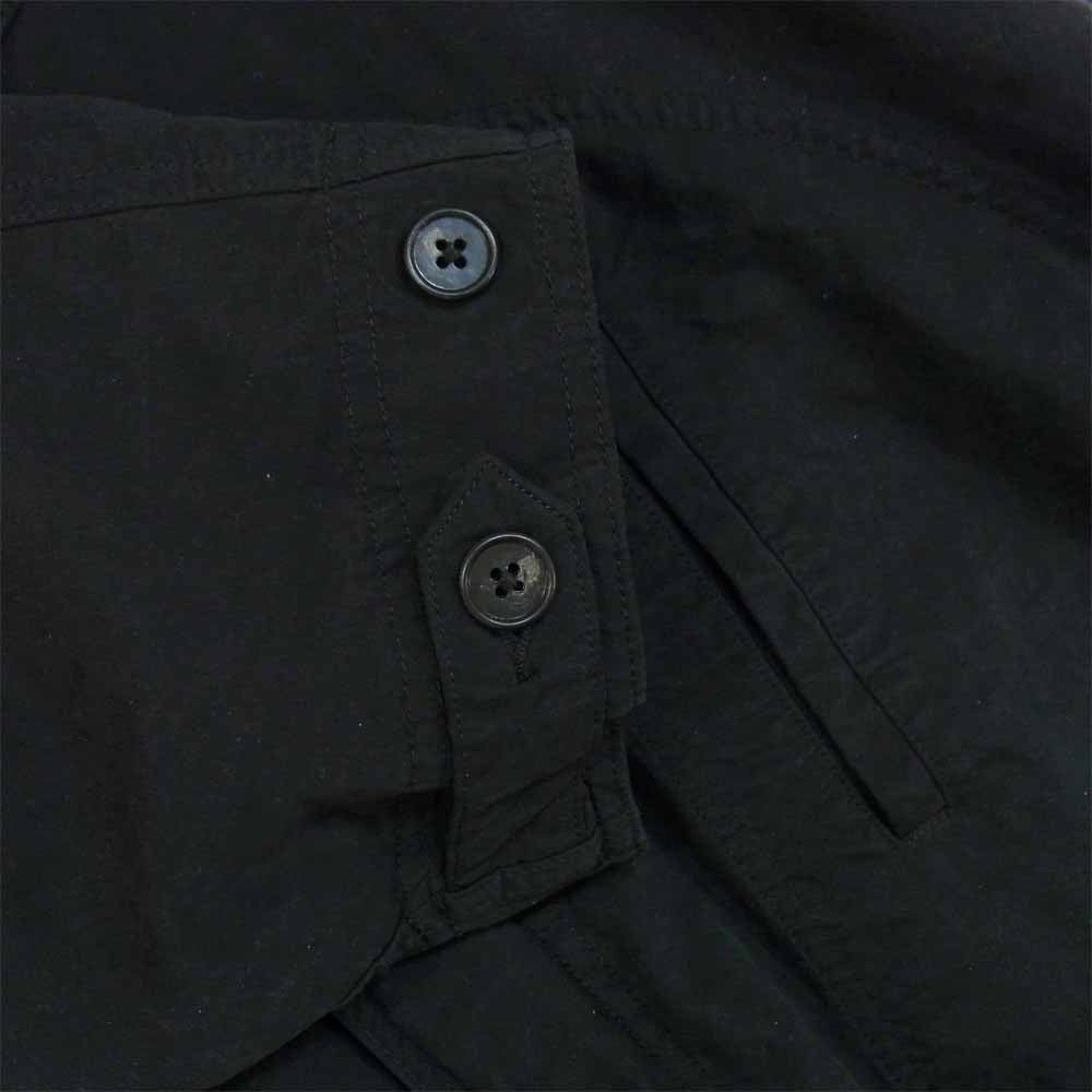 PORTER CLASSIC ポータークラシック WEATHER MILITARY COAT ウェザー ミリタリー コート ブラック系 3【美品】【中古】