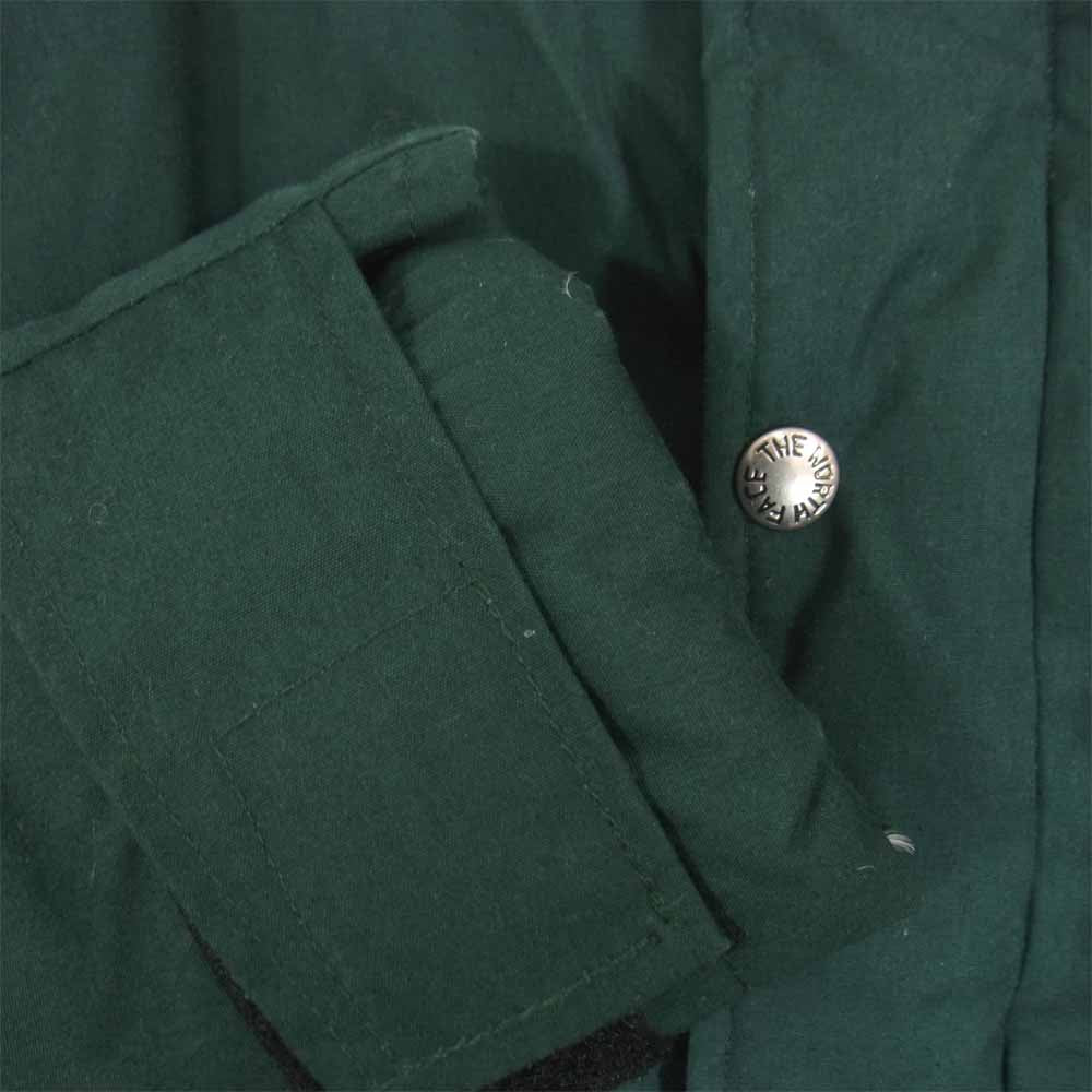 THE NORTH FACE ノースフェイス 茶タグ USA製 当時物 国内正規品 65/35 ダウン ジャケット グリーン系 M【中古】