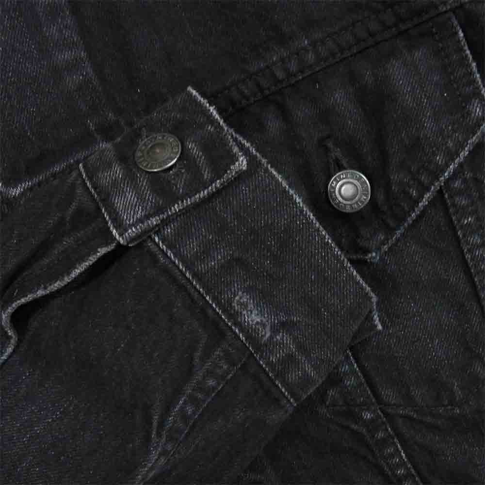 マインデニム 1809-9002-95-012 Layered Long GJKT レイヤード ジャケット ブラック系 1【美品】【中古】
