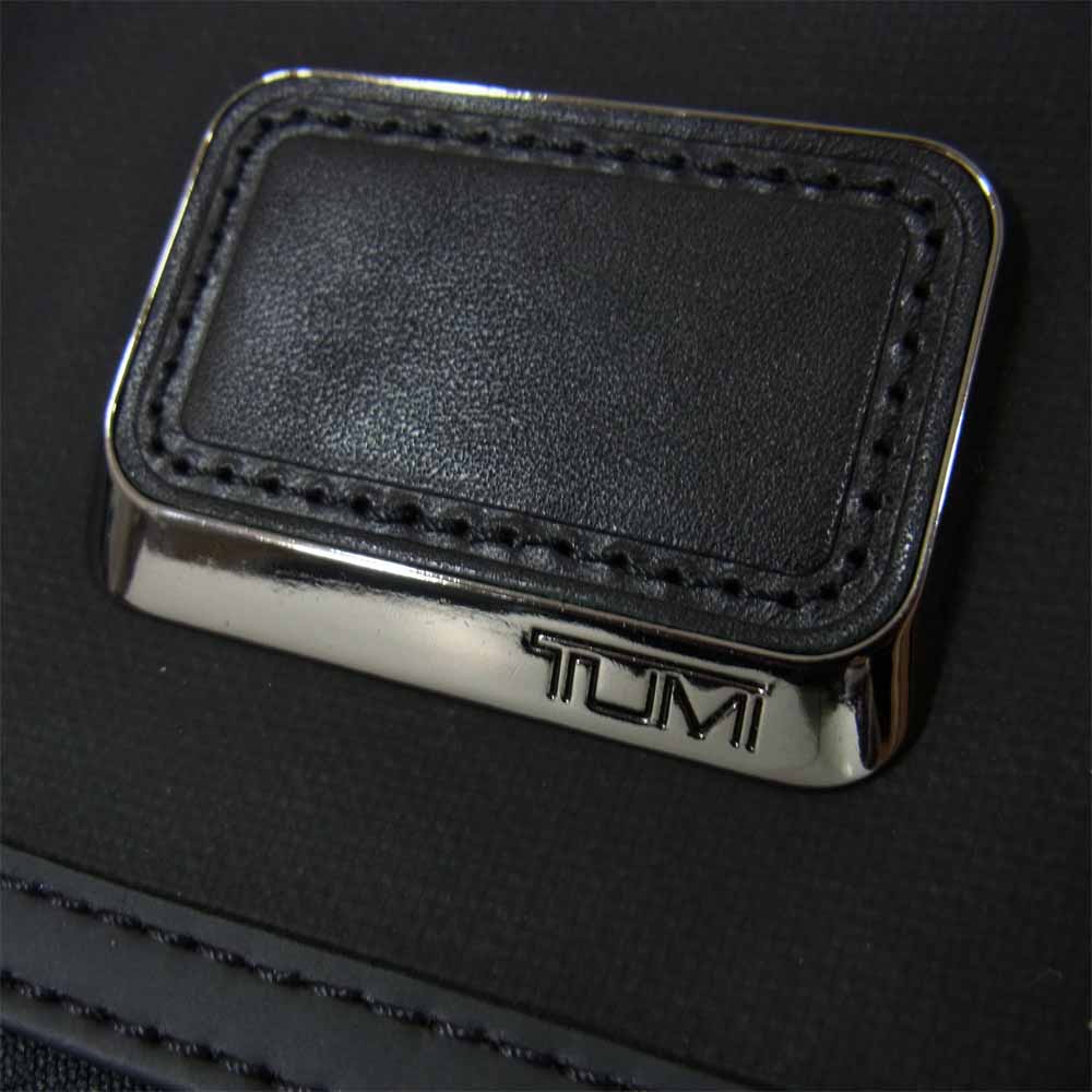 TUMI トゥミ 1319941077 ALPHA BRAVO DAVIS BACKPACK アルファ ブラボー デイビス バックパック ブラック系【美品】【中古】