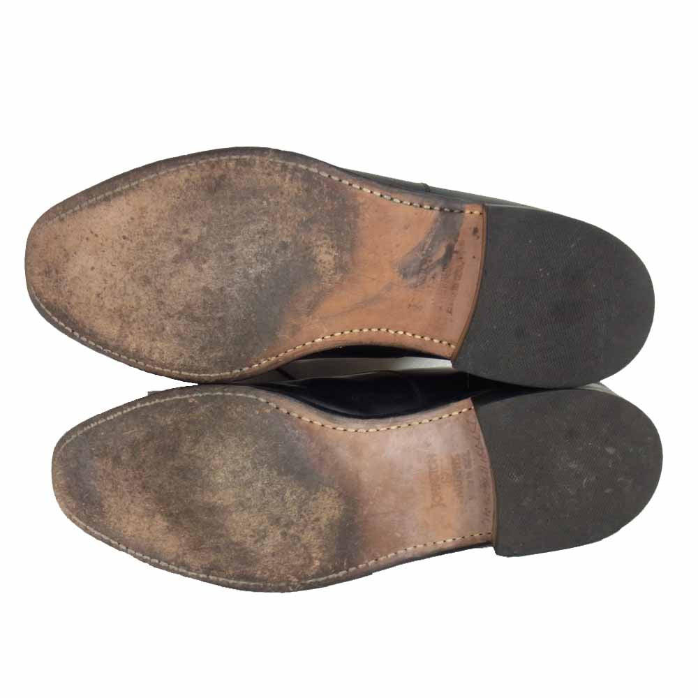 ジョンストンアンドマーフィー 22-2981 Leather Shoes レザー シューズ ストレートチップ ブラック系 9 1/2【中古】