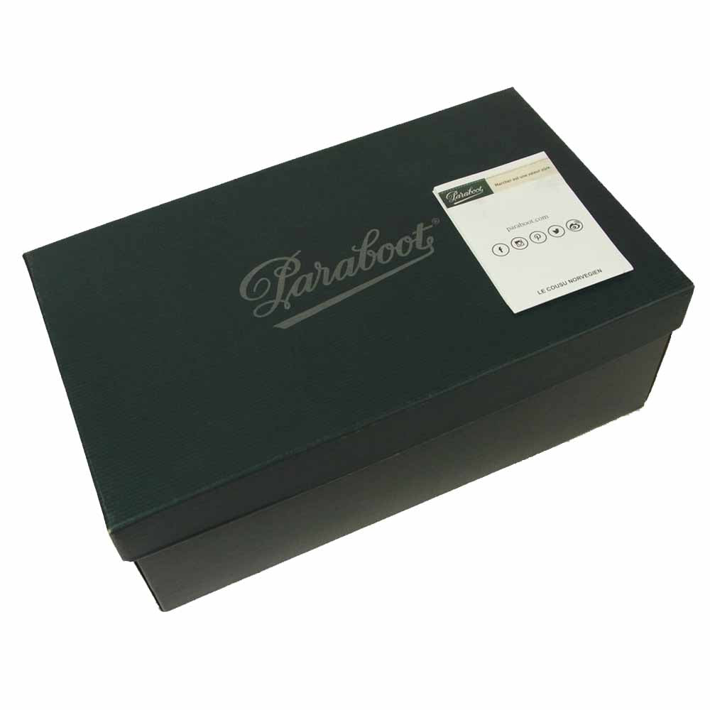 Paraboot パラブーツ 710709 CHAMBORD シャンボード シューズ フランス製 ブラック系 8.5【美品】【中古】