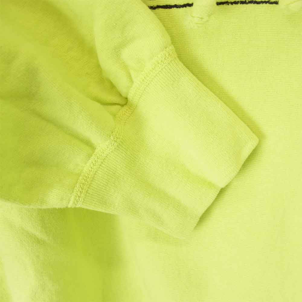 Supreme シュプリーム 21SS KAWS Chalk Logo Hooded Sweatshirt パーカー イエロー系 M【中古】