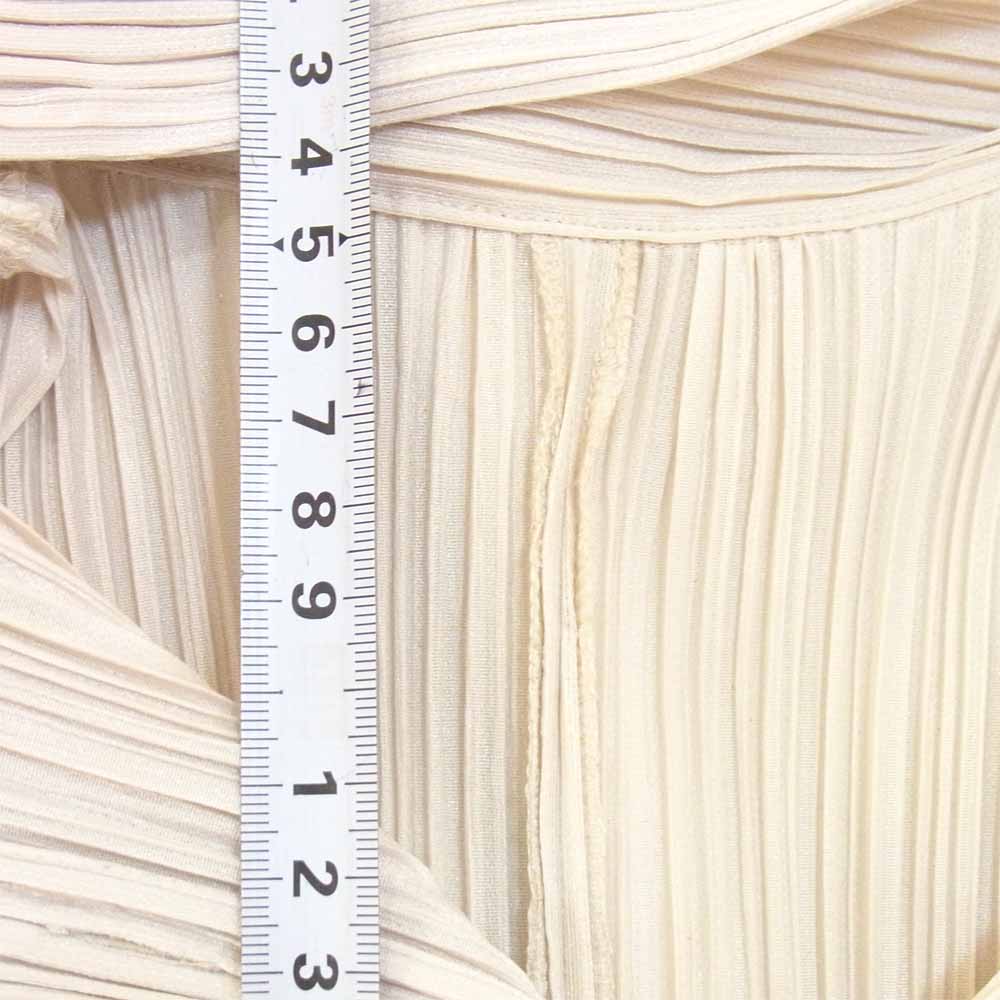 PLEATS PLEASE プリーツプリーズ ISSEY MIYAKE イッセイミヤケ ノースリーブ ブラウス ベージュ系 4【中古】