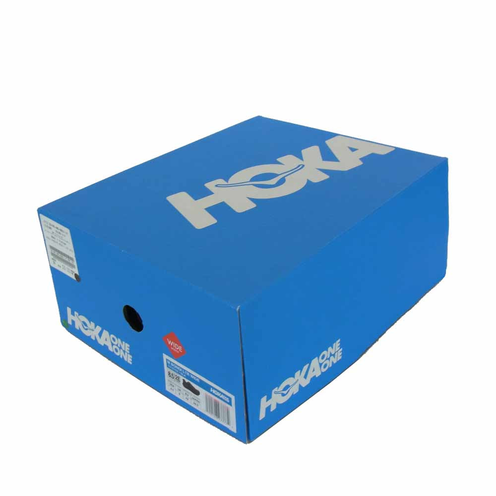 HOKA ONE ONE ホカ オネオネ 1019496 M BONDI LTR WIDE ボンダイ レーザー スニーカー ブラック系 26.5cm【中古】