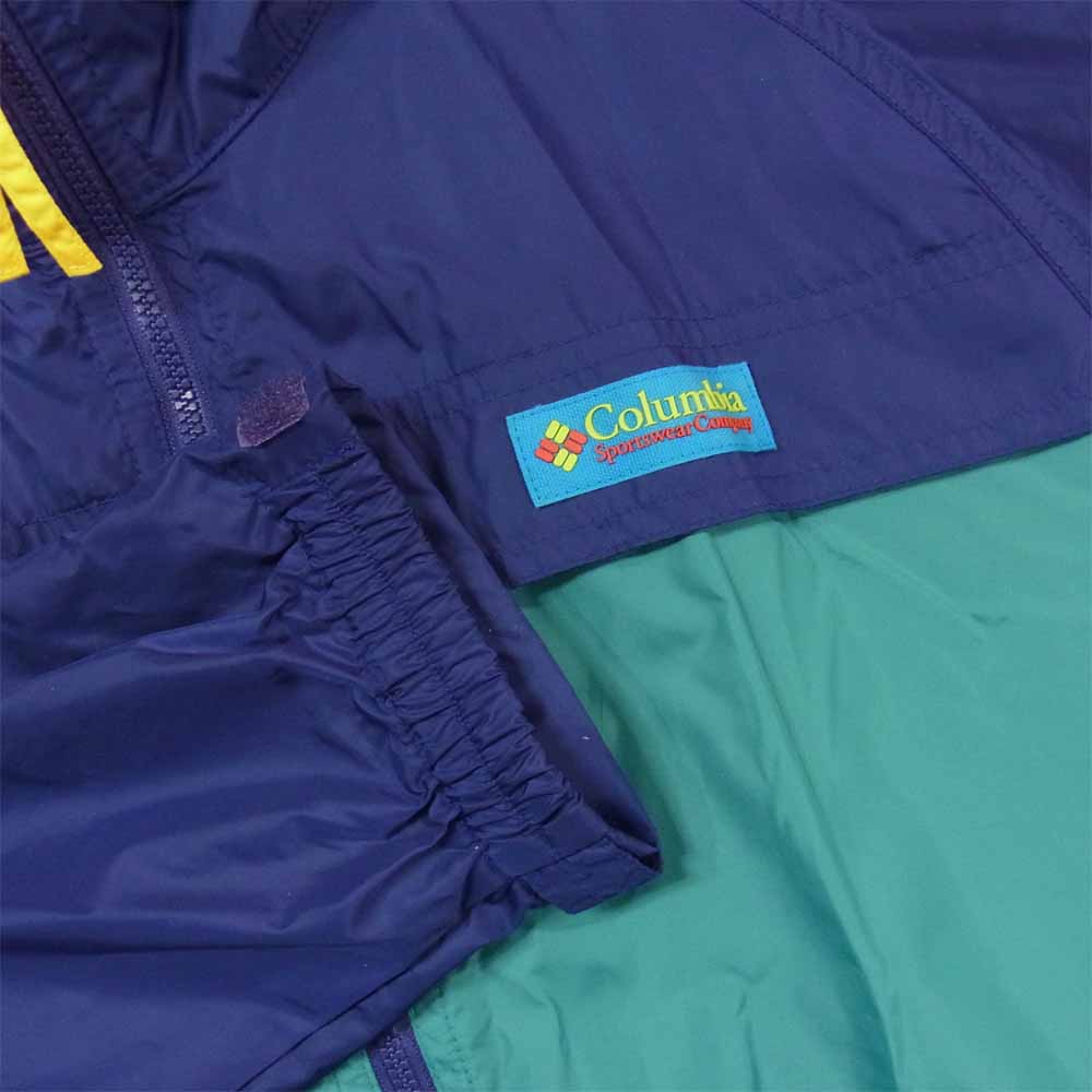 Columbia コロンビア PM3381 ソートゥース ジャケット ナイロン ベトナム製 パープル系 ライトブルー系 XL【中古】