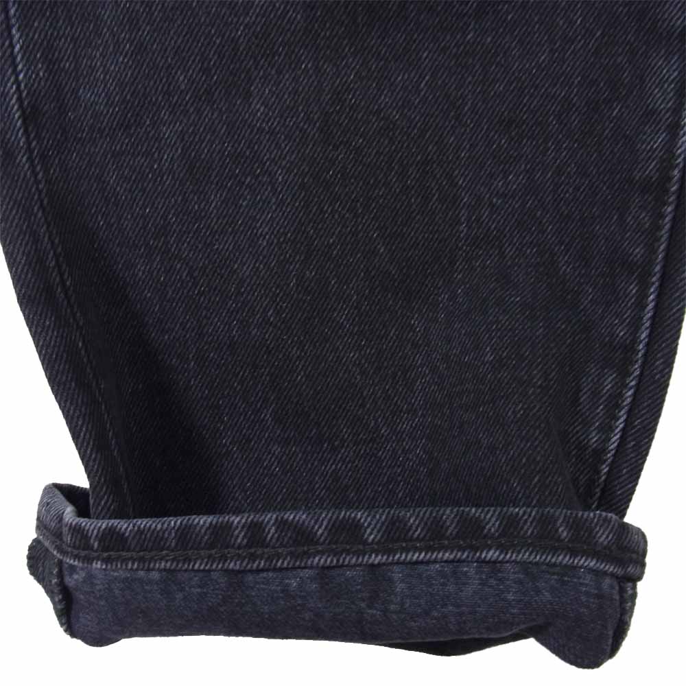 Supreme シュプリーム Stone Washed Black Slim Jean ストーンウォッシュ ブラック スリム ジーンズ ブラック系 32【美品】【中古】