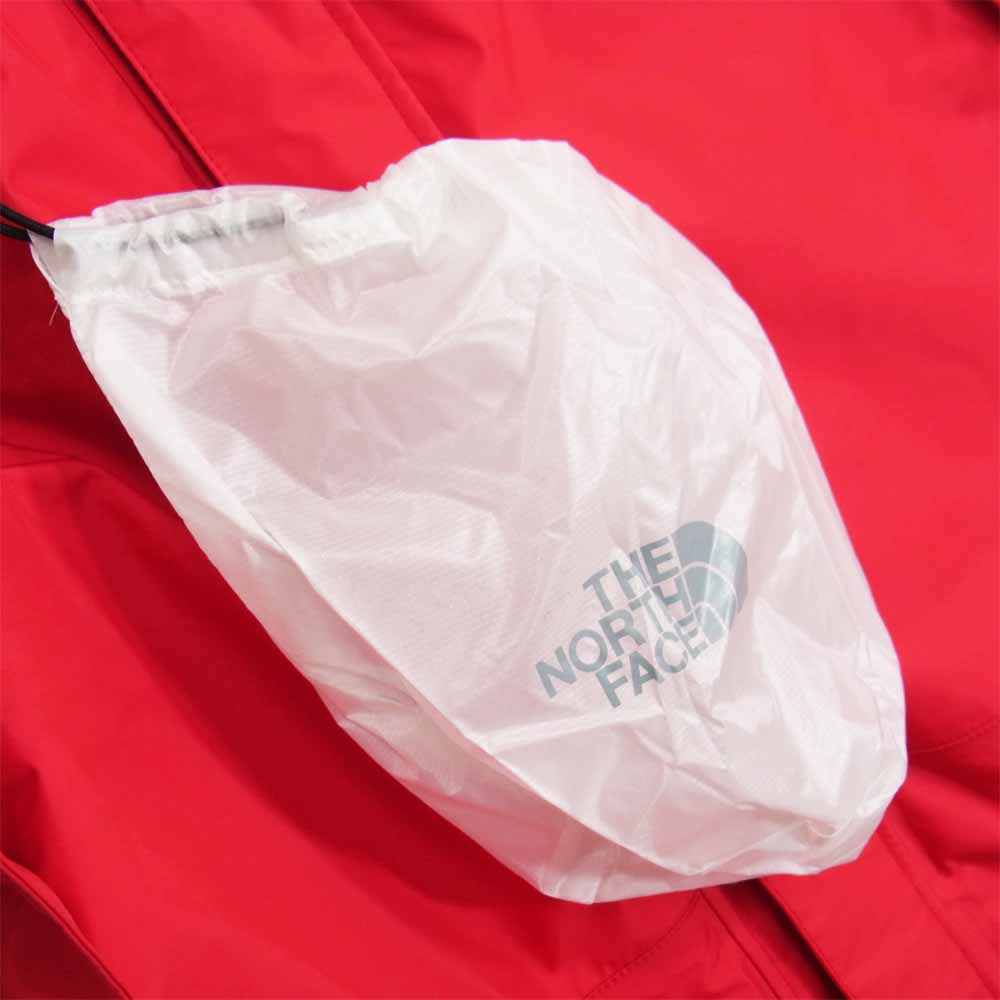 THE NORTH FACE ノースフェイス NPJ11500 キッズ ジュニア Mountain Raintex Jacket マウンテン レインテックス ジャケット レッド系 150【美品】【中古】