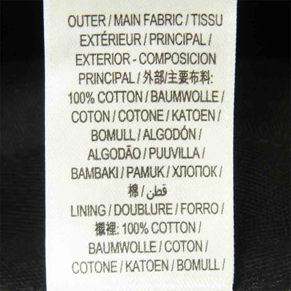 BURBERRY LONDON バーバリー ロンドン ロゴ バケットハット コットン イタリア製 ホワイト系 M【美品】【中古】