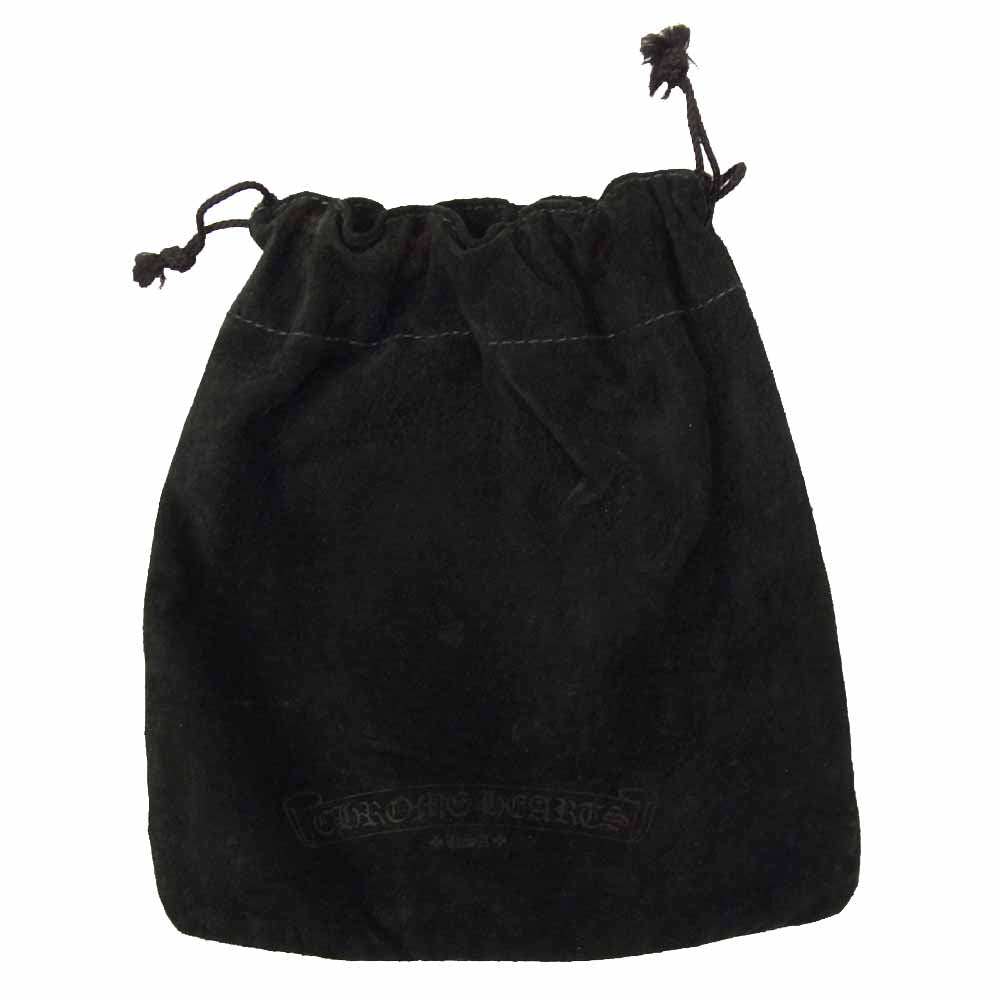 CHROME HEARTS クロムハーツ(原本無) 3FOLD クロスボールボタン ウォレット ブラック系【中古】