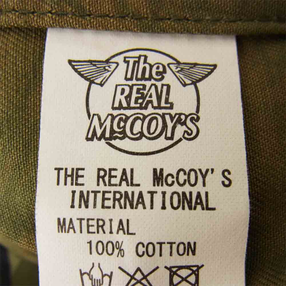 The REAL McCOY'S ザリアルマッコイズ MJ20008 タイガー カモ パーカー ゴールド タイガー TIGER CAMOUFLAGE PARKA GOLD TONE カーキ系 XL【中古】