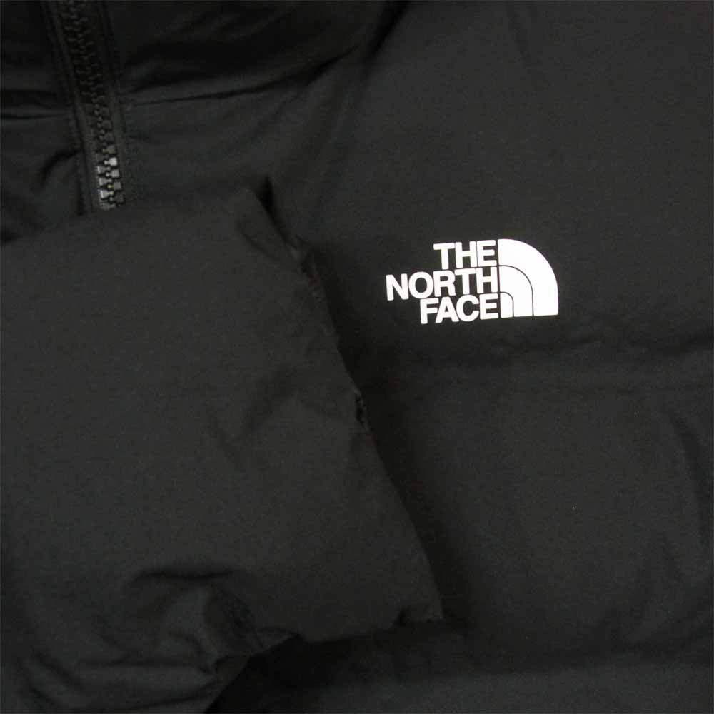 THE NORTH FACE ノースフェイス ND91915 ビレイヤー パーカ ダウンジャケット ミャンマー製 ブラック系 M【中古】