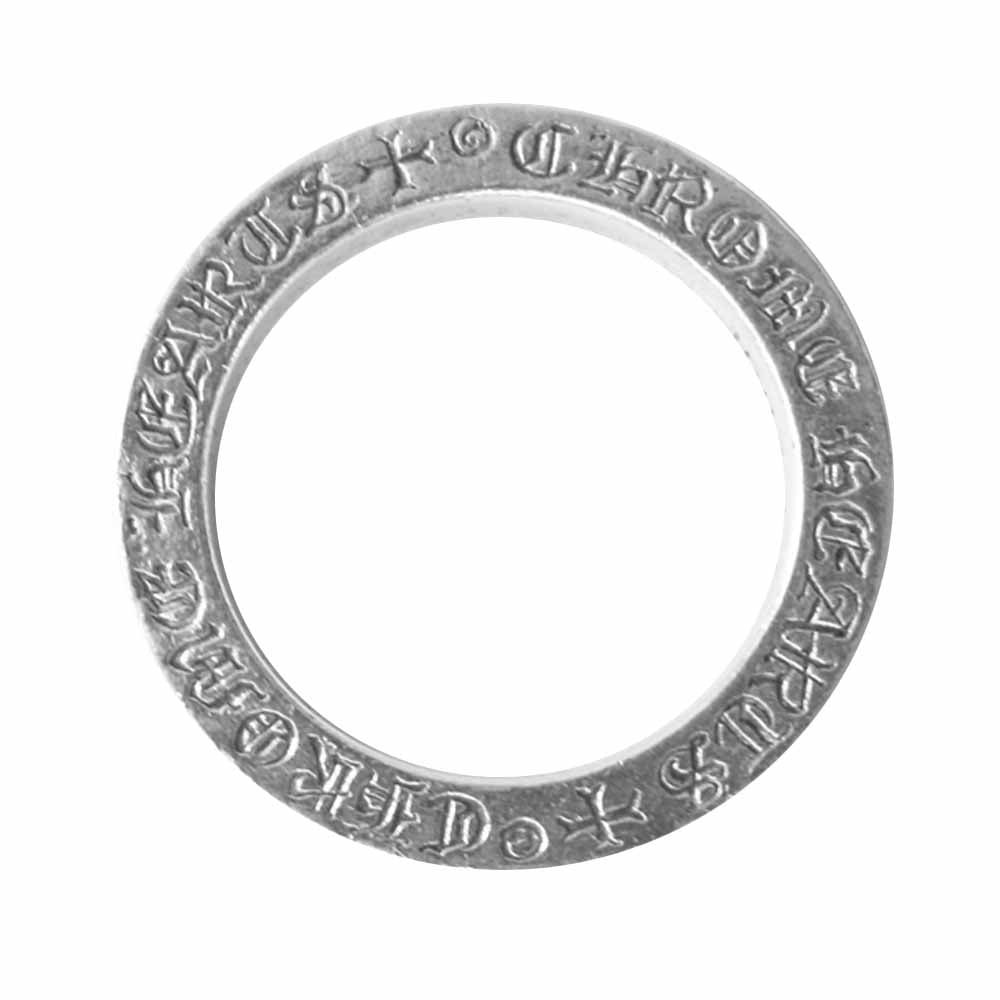 CHROME HEARTS クロムハーツ(原本無) 3mm スペーサー プレーン リング シルバー系 13【中古】