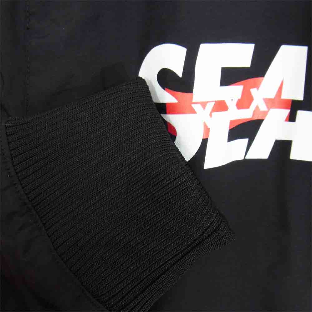 ウィンダンシー 21SS WDS-XXX-SP-01 × GOD SELECTION XXX ゴッド セレクション トリプルエックス Nylon Parka ナイロン パーカー M ブラック ブラック系 M【新古品】【未使用】【中古】