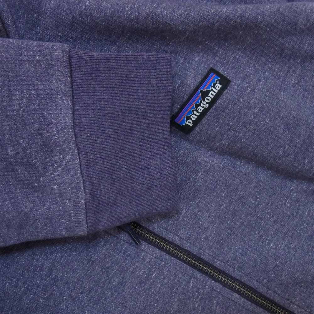 patagonia パタゴニア FA20 39600 P-6 LABEL FRENCH TERRY FULL-ZIP HOODY フレンチテリー フルジップ フーディ PitonPurple M【新古品】【未使用】【中古】