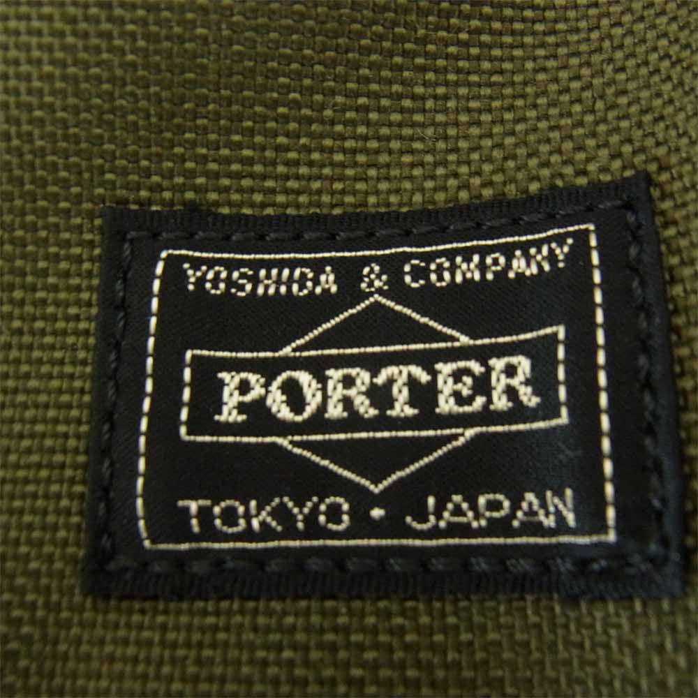 PORTER ポーター Pokemon ポケモン ピカチュウ デイパック リュック カーキ系【美品】【中古】
