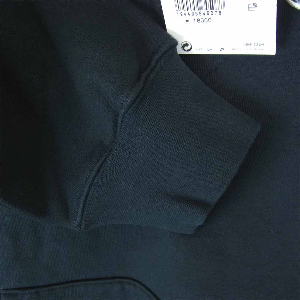 Supreme シュプリーム 21SS × ナイキ Nike Half Zip Hooded Sweatshirt ハーフ ジップ フーデッド スウェットシャツ ブラック系 M【新古品】【未使用】【中古】