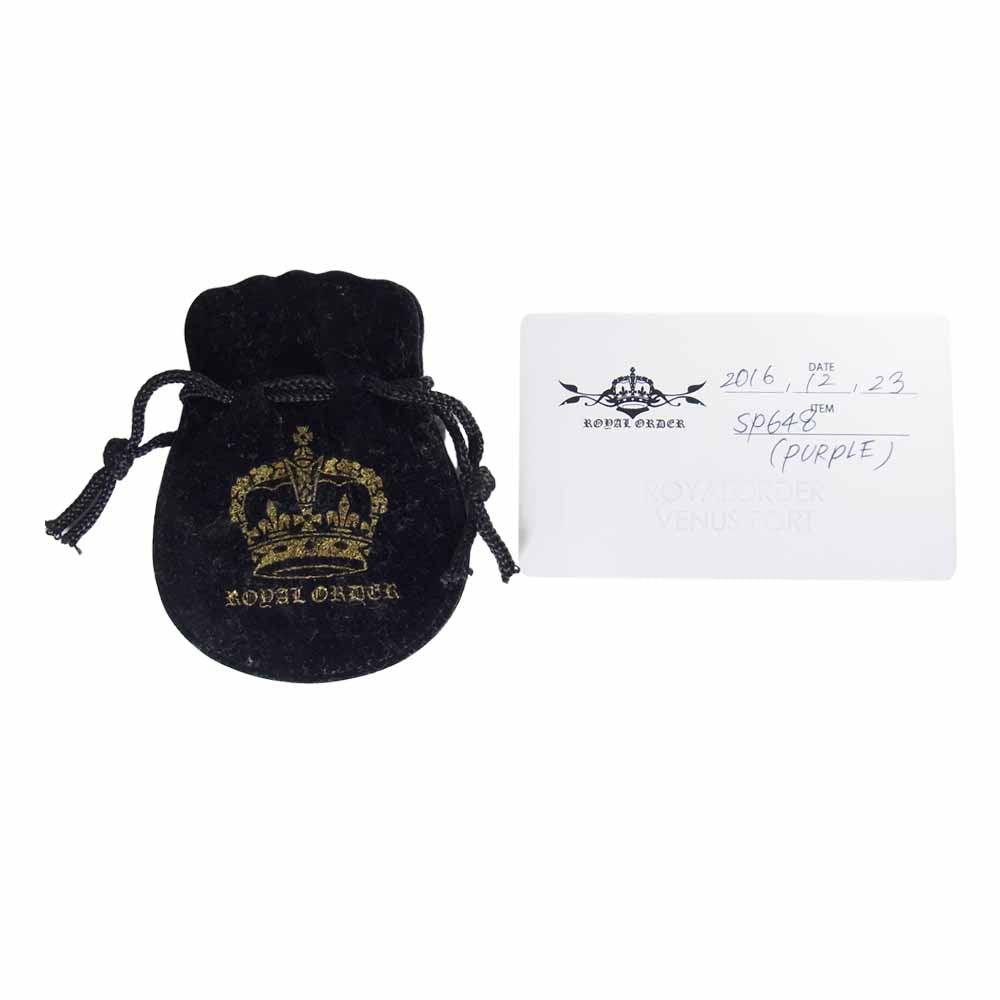 ROYAL ORDER ロイヤルオーダー SP648 FLEUR DAMELIA フレア シルバー系【中古】
