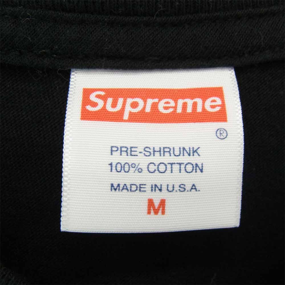 Supreme シュプリーム 20SS Rammellzee Tee ラメルジー フォト Tシャツ ブラック系【中古】