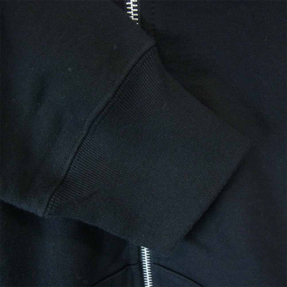 Supreme シュプリーム 14SS ANTI HERO アンタイヒーロー Zip Up Sweatshirt ブラック系 レッド系 M【中古】