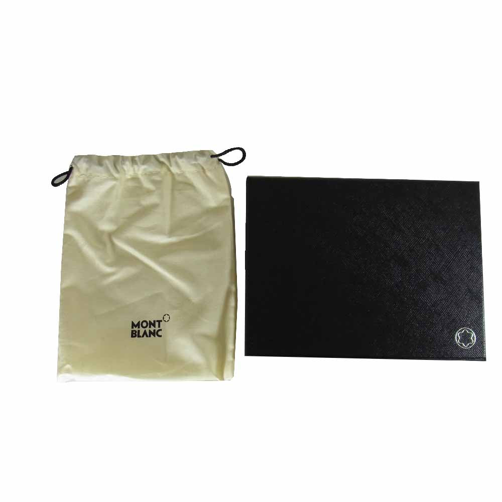 MONTBLANC モンブラン 123946 Extreme 2.0 Wallet 6cc with Money Clip マネークリップ付 二つ折り財布 ブラック系【新古品】【未使用】【中古】