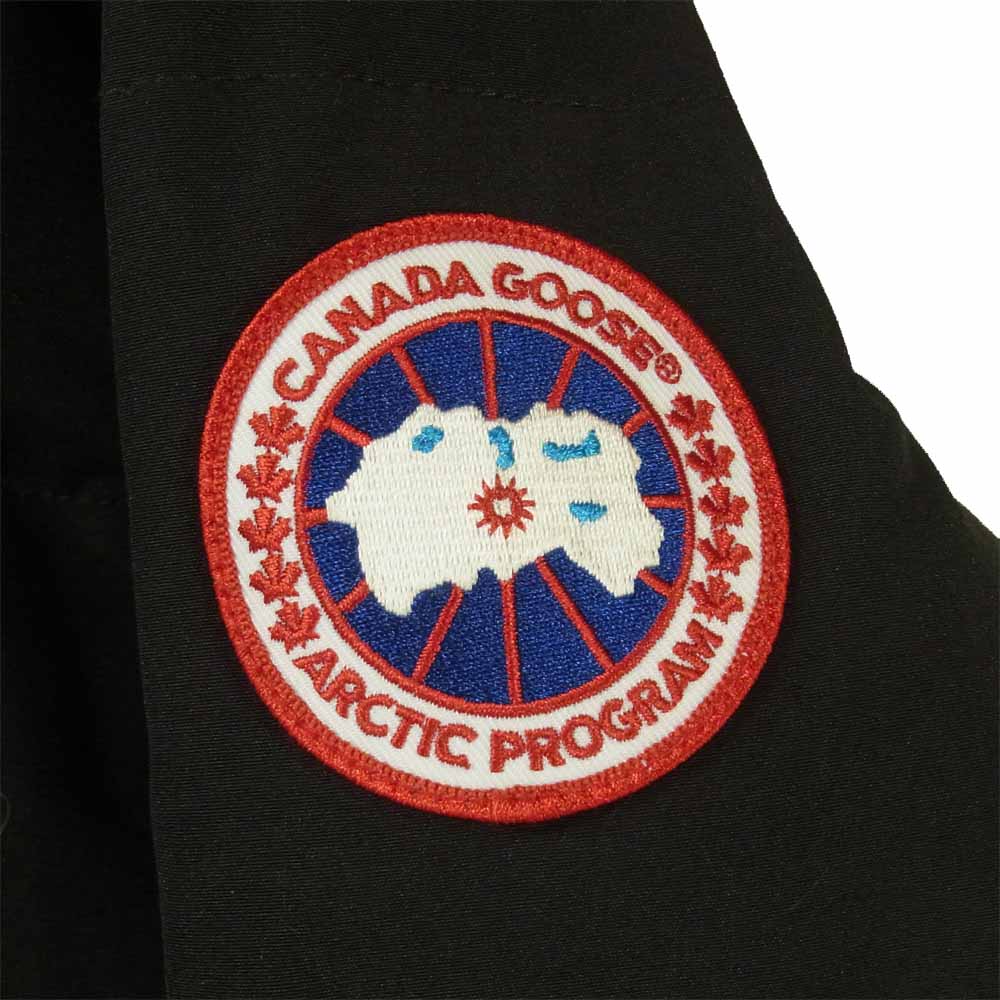 CANADA GOOSE カナダグース 3805JMA 国内正規品 CARSON PARKA カーソン パーカー ダウン ジャケット ブラック系 M【中古】