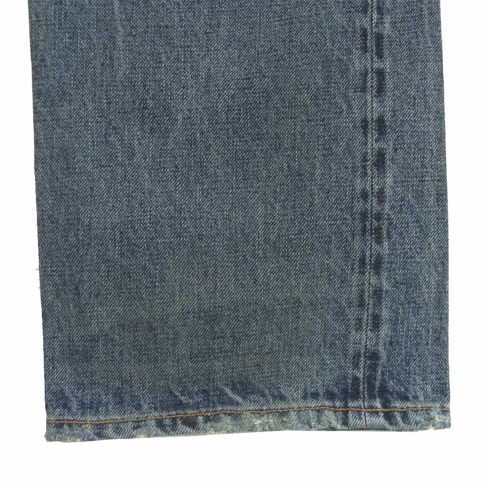 Ron Herman ロンハーマン セルビッチ 赤耳 リペア加工 デニム パンツ アメリカ製 インディゴブルー系 W30 L33【美品】【中古】