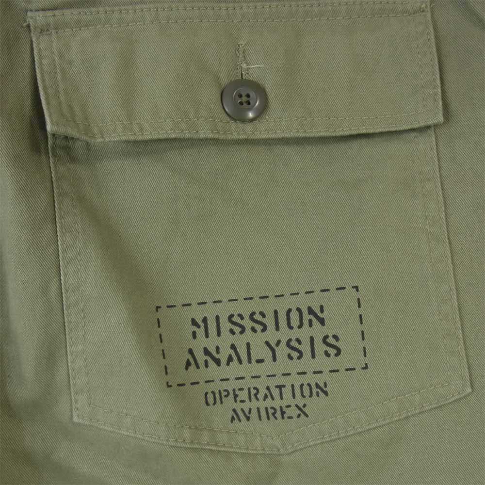 AVIREX アヴィレックス 6196100 ベイカー パンツ カーキ系 L【中古】