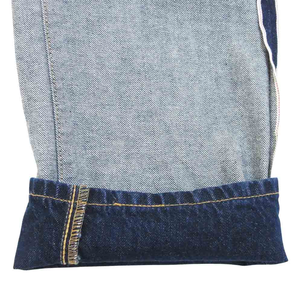 Levi's リーバイス × BEAMS ビームス INSIDE OUT 501 デニムパンツ インディゴブルー系 W29【美品】【中古】