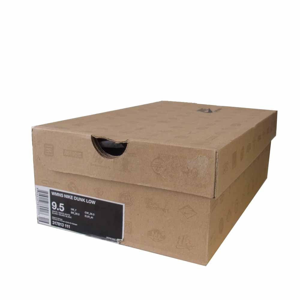 NIKE ナイキ 317813-111 WMNS DUNK LOW ウィメンズ ダンク ロー ホワイト系 26.5【美品】【中古】