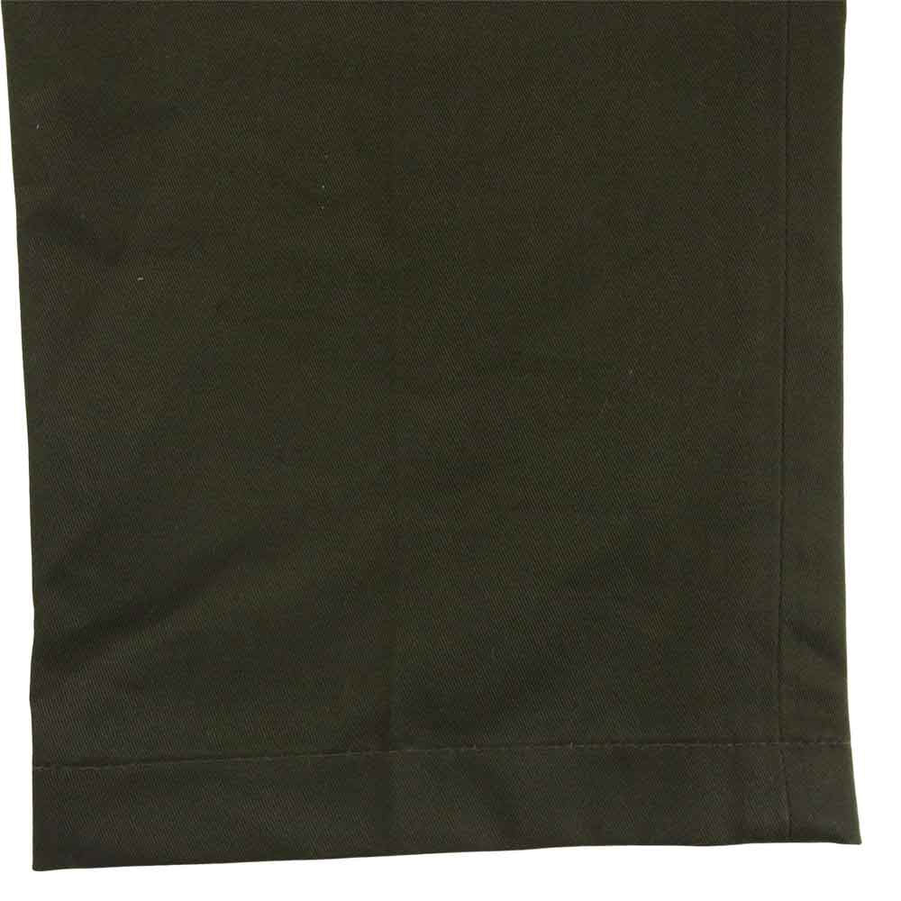 マシス ワーク パンツ コットン ポリエステル 日本製 オリーブ系 M【中古】