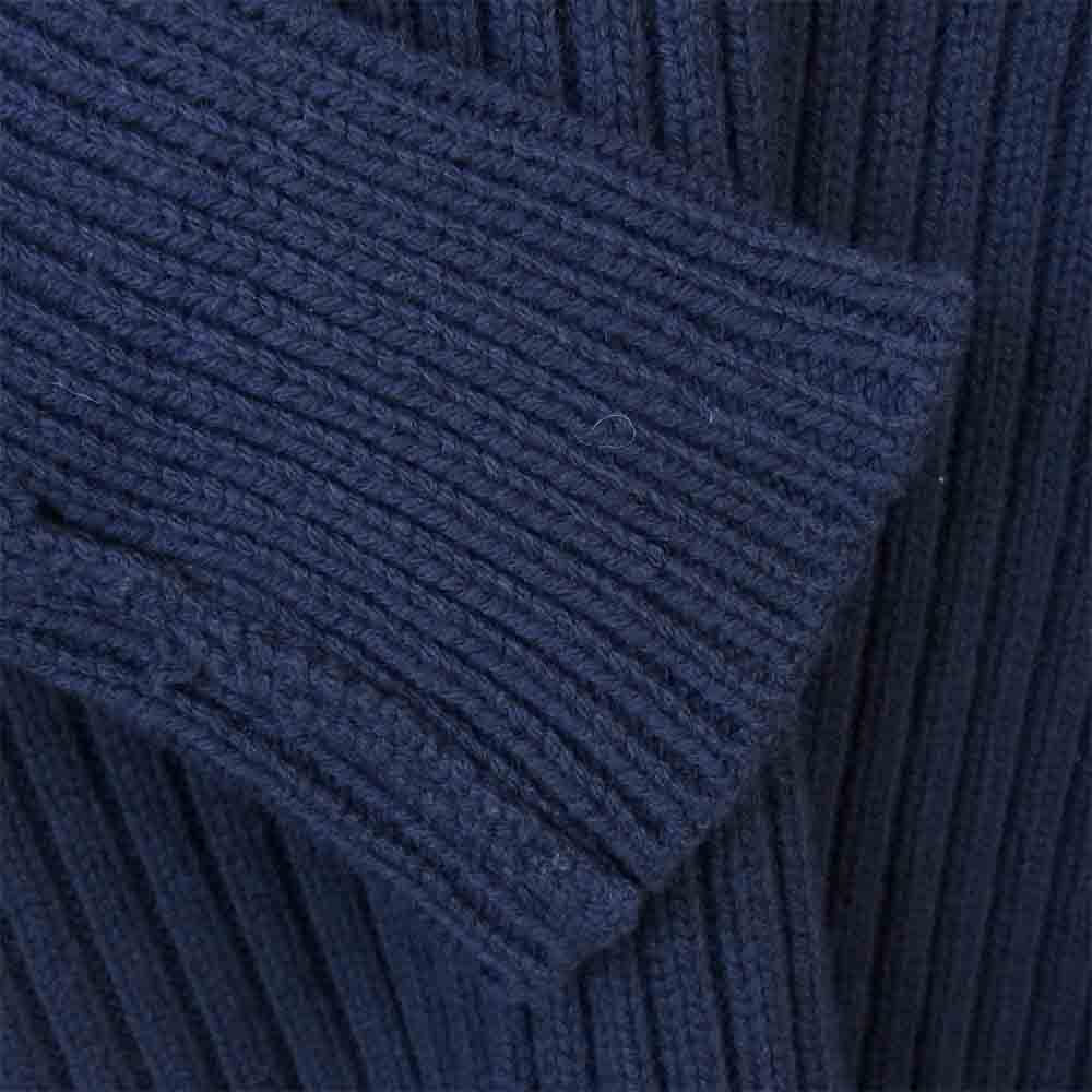 WTAPS ダブルタップス 14AW 142MADT-KNM02 COMMANDER コマンダー ミリタリー ニット ネイビー系 2【中古】