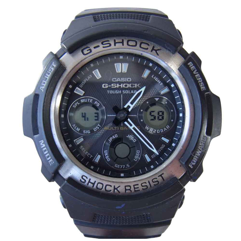 CASIO G-SHOCK 腕時計 AWG-100 4765 電波 ソーラー | www.fleettracktz.com