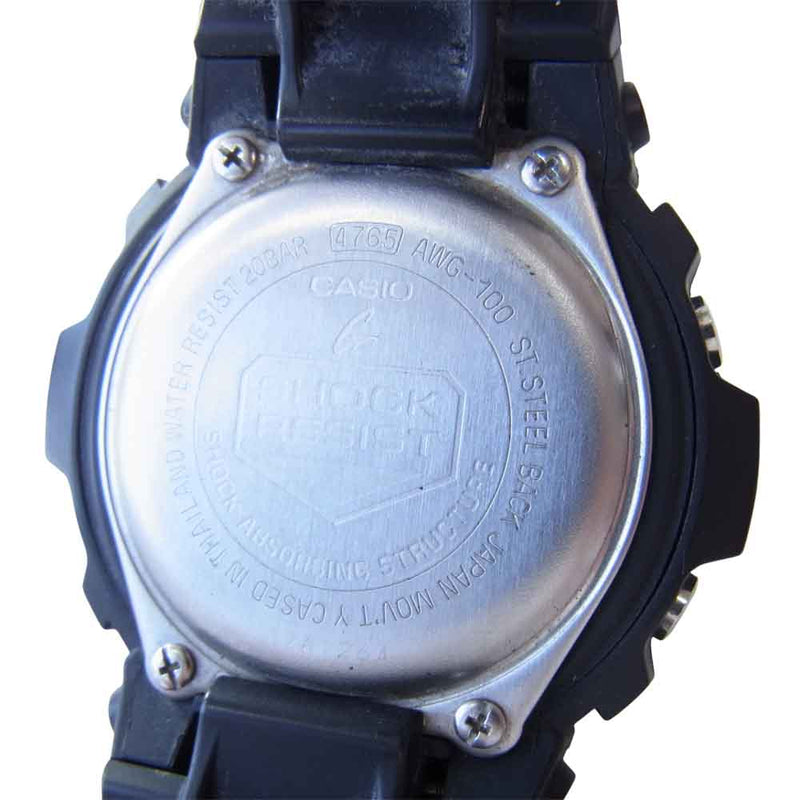 G-SHOCK ジーショック 4765 AWG-100C-1AJF タフソーラー 腕時計 ブラック系【中古】