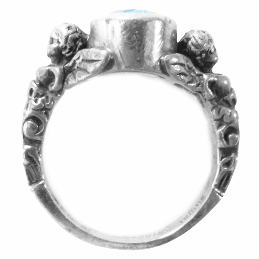 ROYAL ORDER ロイヤルオーダー NEW ANGEL ニューエンジェル リング シルバー系 11【中古】