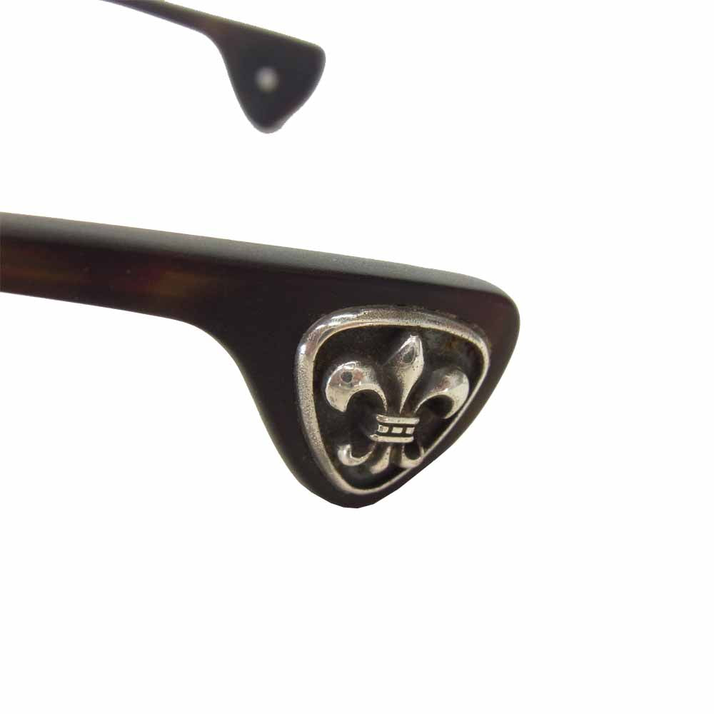 CHROME HEARTS クロムハーツ(原本無) IF YOU C KAY フレア アイウェア 度入り ダークブラウン系【中古】