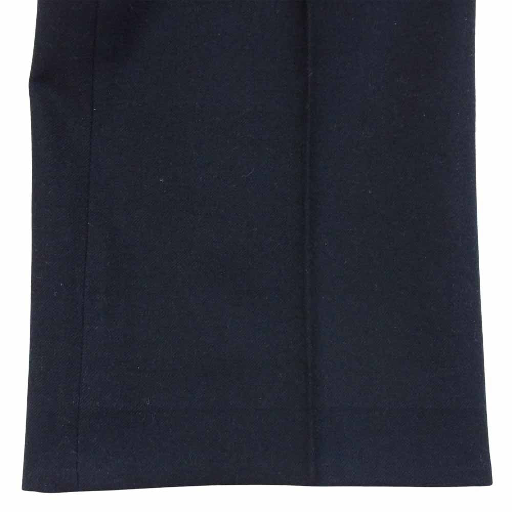 GUCCI グッチ ウール セットアップ スーツ ジャケット パンツ 裏地 イタリア製 ダークネイビー系 48【中古】