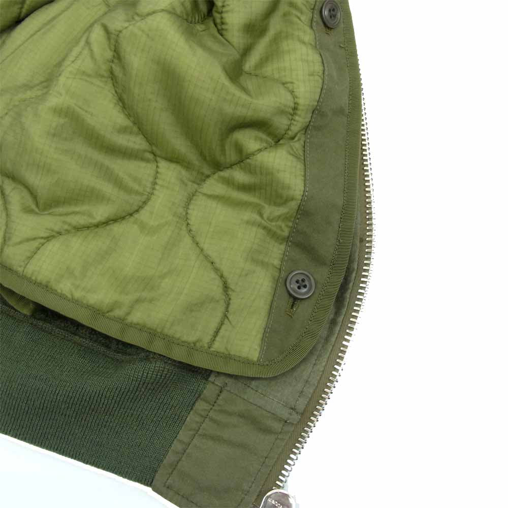 レディメイド JESSE JACKET ジェシー ジャケット 着脱式ライナー MA-1 ブルゾン カーキ系 3【美品】【中古】