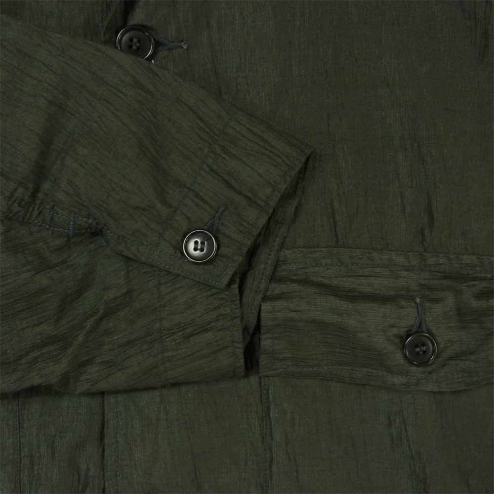 POST OVERALLS ポストオーバーオールズ 3104-CL3 WALKABOUT 2 ウォークアバウト 長袖 シャツ ジャケット olive S【新古品】【未使用】【中古】