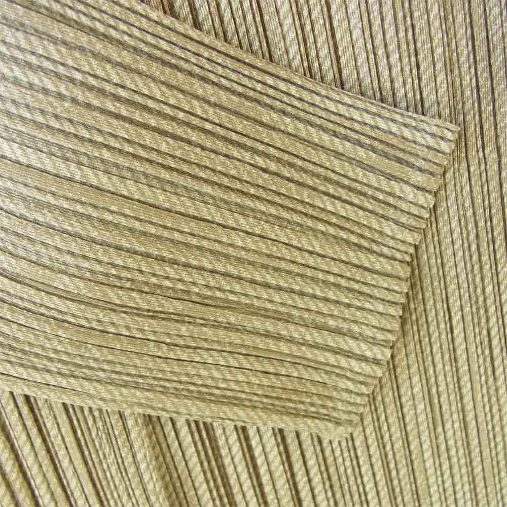 PLEATS PLEASE プリーツプリーズ イッセイミヤケ PP71-JD246 ISSEY MIYAKE イッセイミヤケ プリーツ加工 ツイード 転写プリント カーディガン カーキ系 4【美品】【中古】
