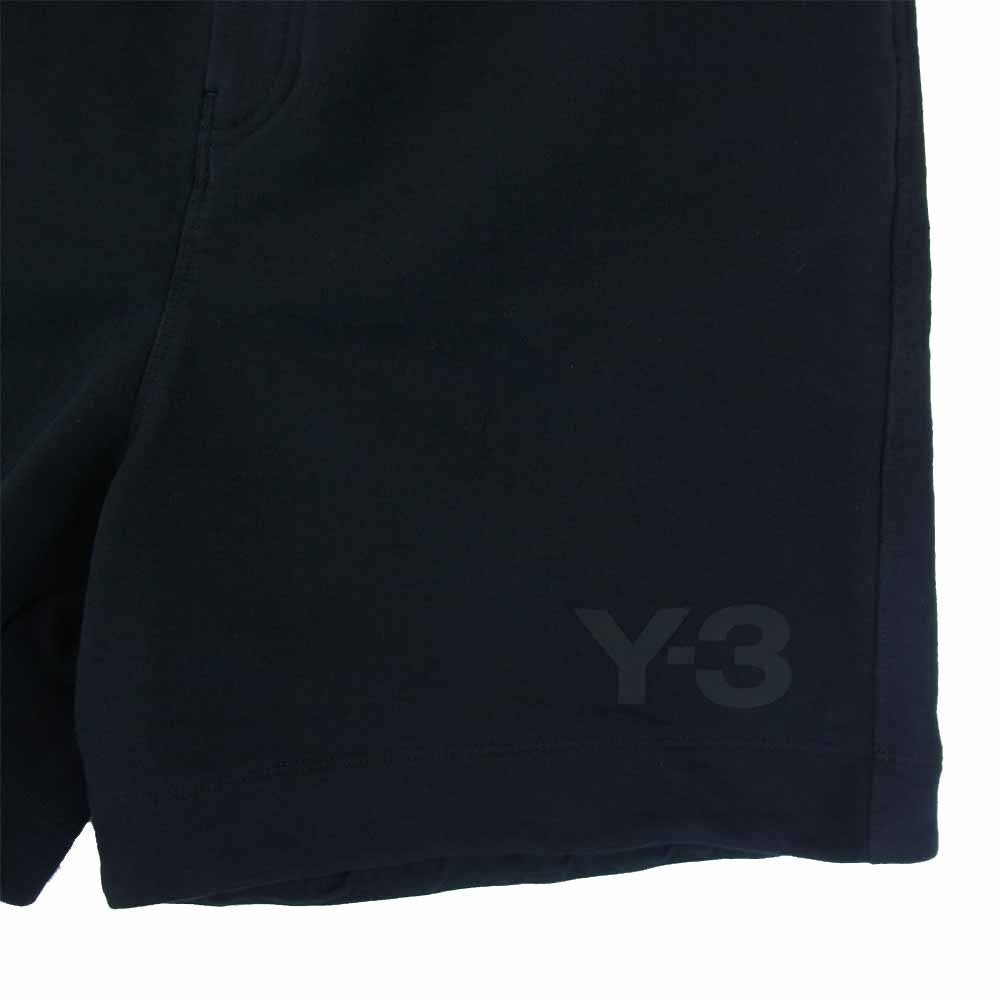 Yohji Yamamoto ヨウジヤマモト FN3394 Y-3 ワイスリー M CLASSIC TERRY SHORTS クラシック テリー ショーツ ブラック系 S【美品】【中古】